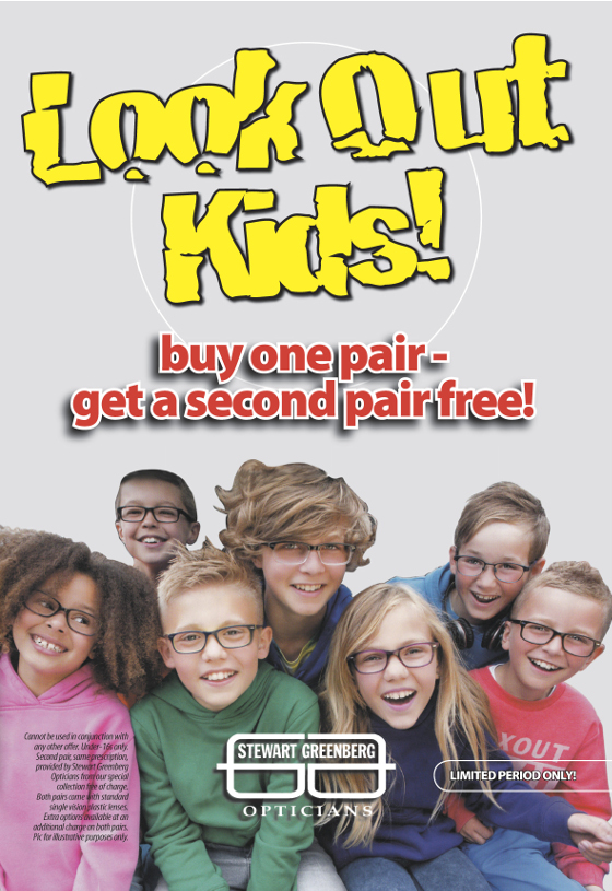 Children 2nd Pair BOGOF 