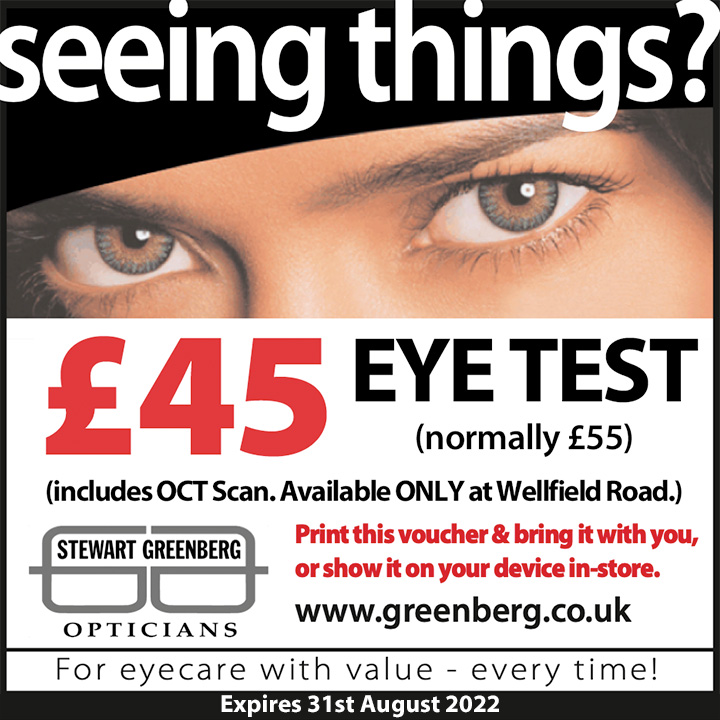 Private OCT Scan Sight Test Offer