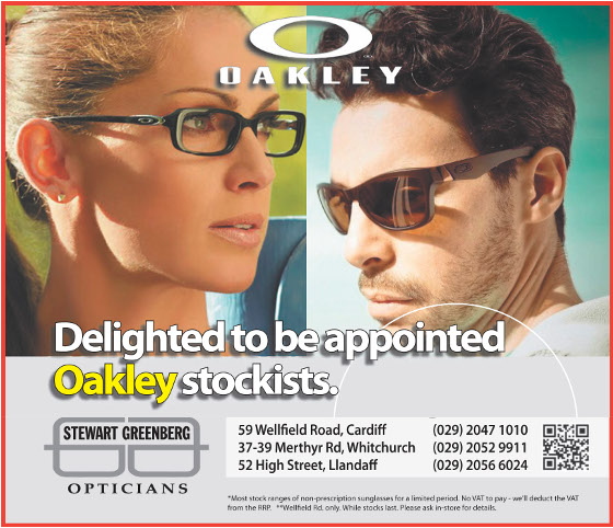 Oakley stockists Cardiff